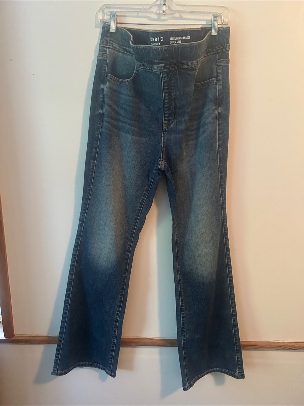Torrid Women's Dark Wash Slim Bootcut Jeans - Blue